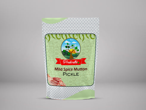 Prakruthi Mild Spice Mutton Pickle